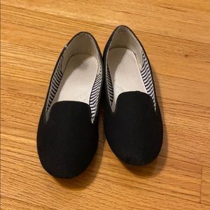 Charles Philip black flats